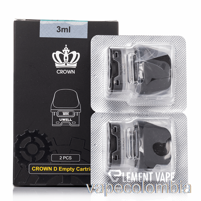 Vape Kit Completo Uwell Corona D Vainas De Repuesto 0.8ohm Corona D Vainas